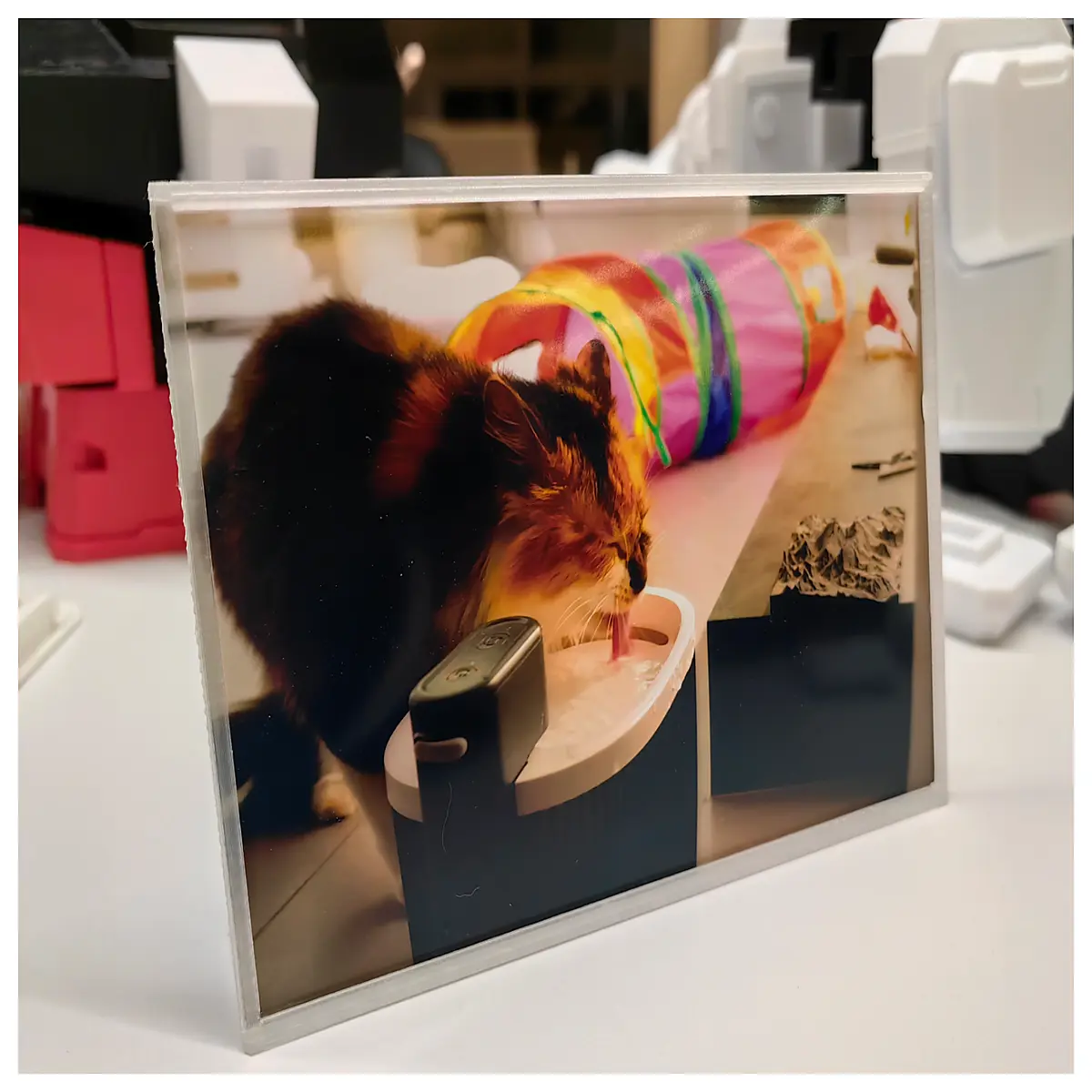 6 inch horizontal photo frame narrow bezel modern minimalist wall art for desk or shelf