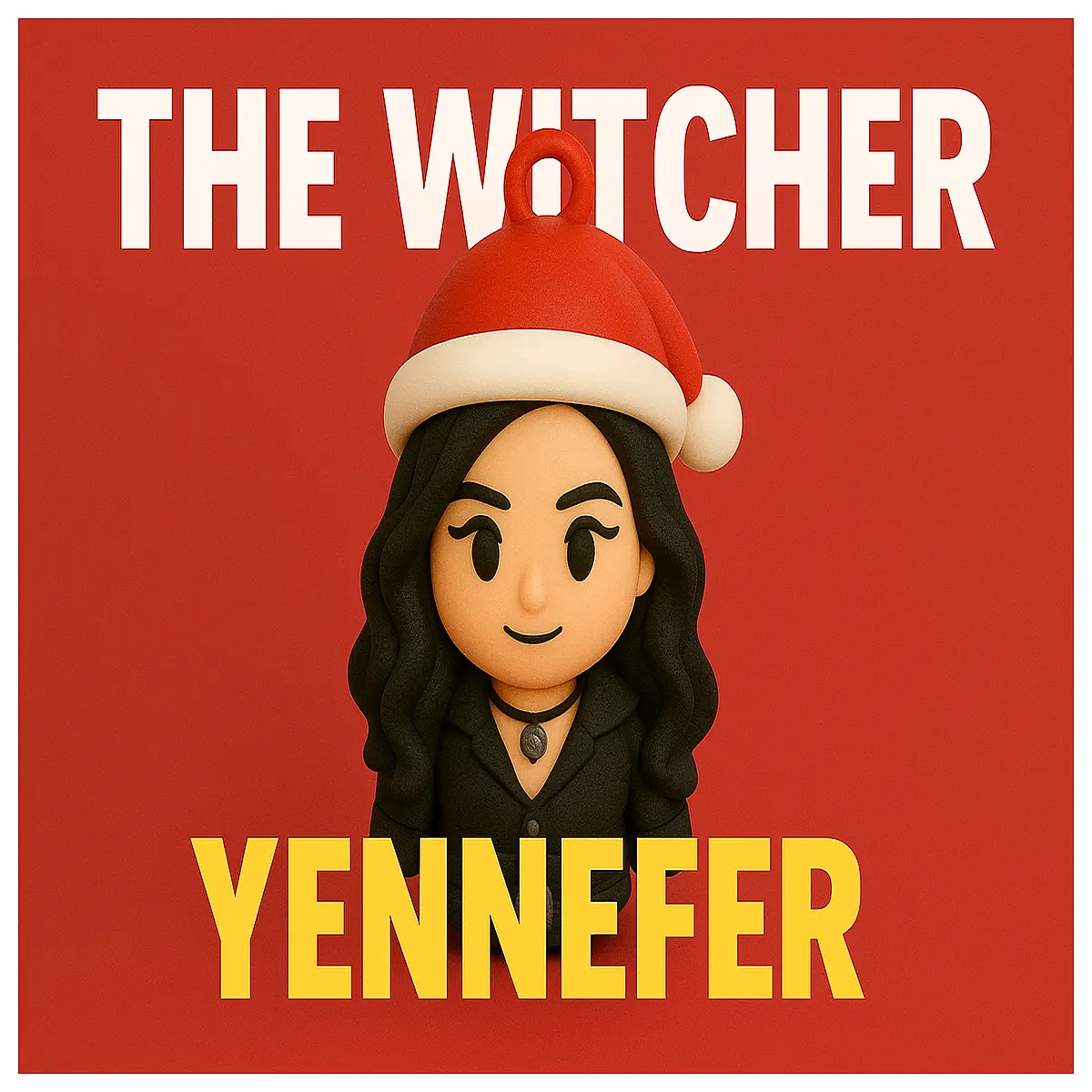 the yennefer christmas ornament fantasy decor tree topper holiday gamers