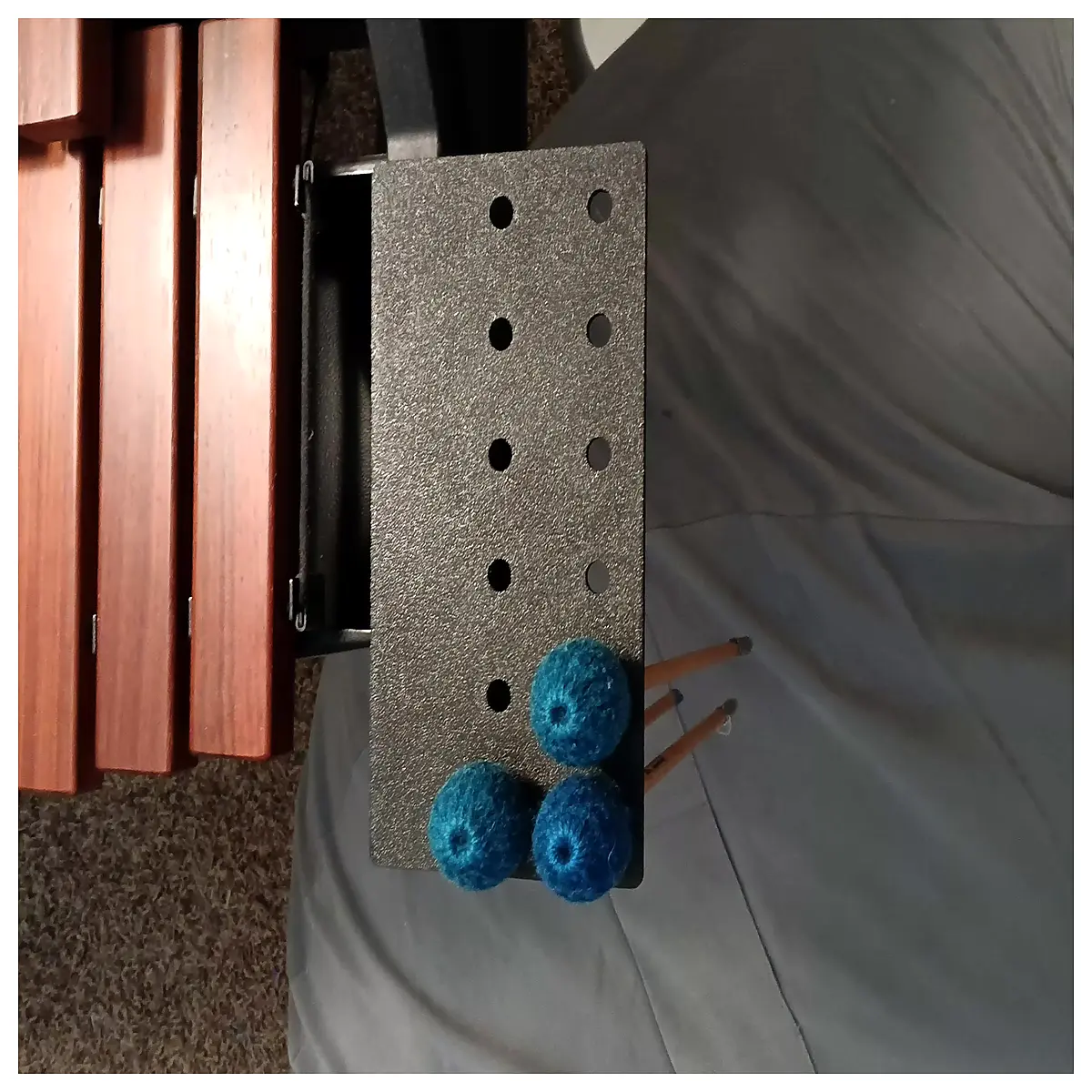 piano hammer rest rack for 2x6 wood storage organizer
