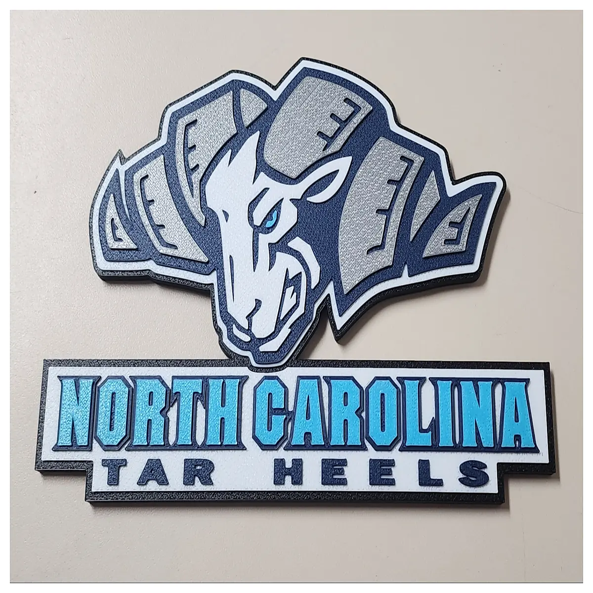 nc tar heel wall decor nc state pride home office art university of north carolina memorabilia alumni