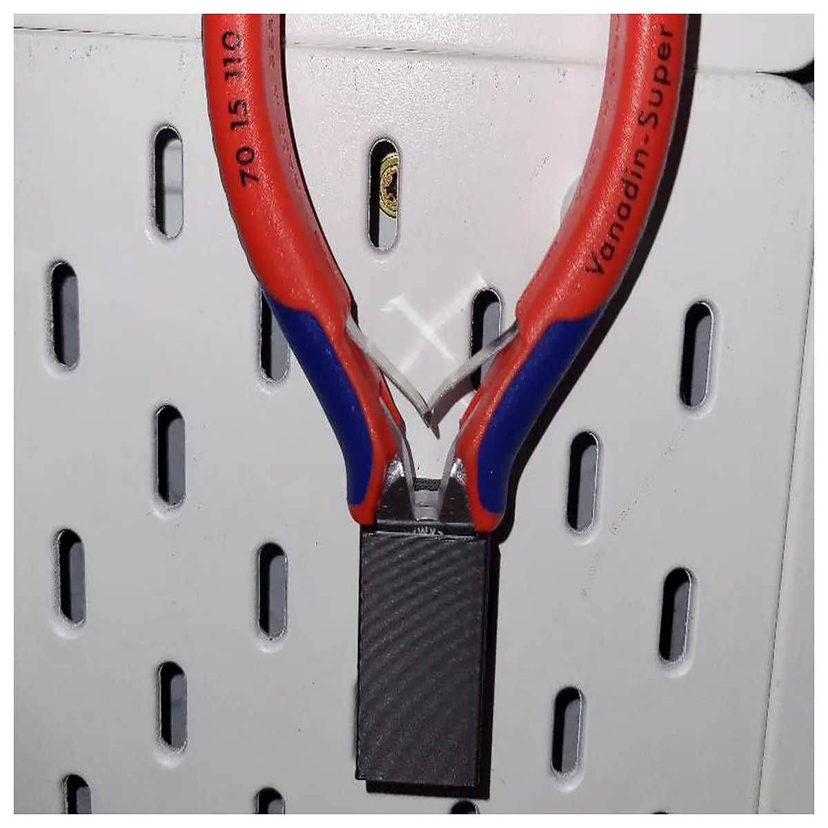 knipex pegboard organizer hooks for pliers wrench storage wall mount tool rack system