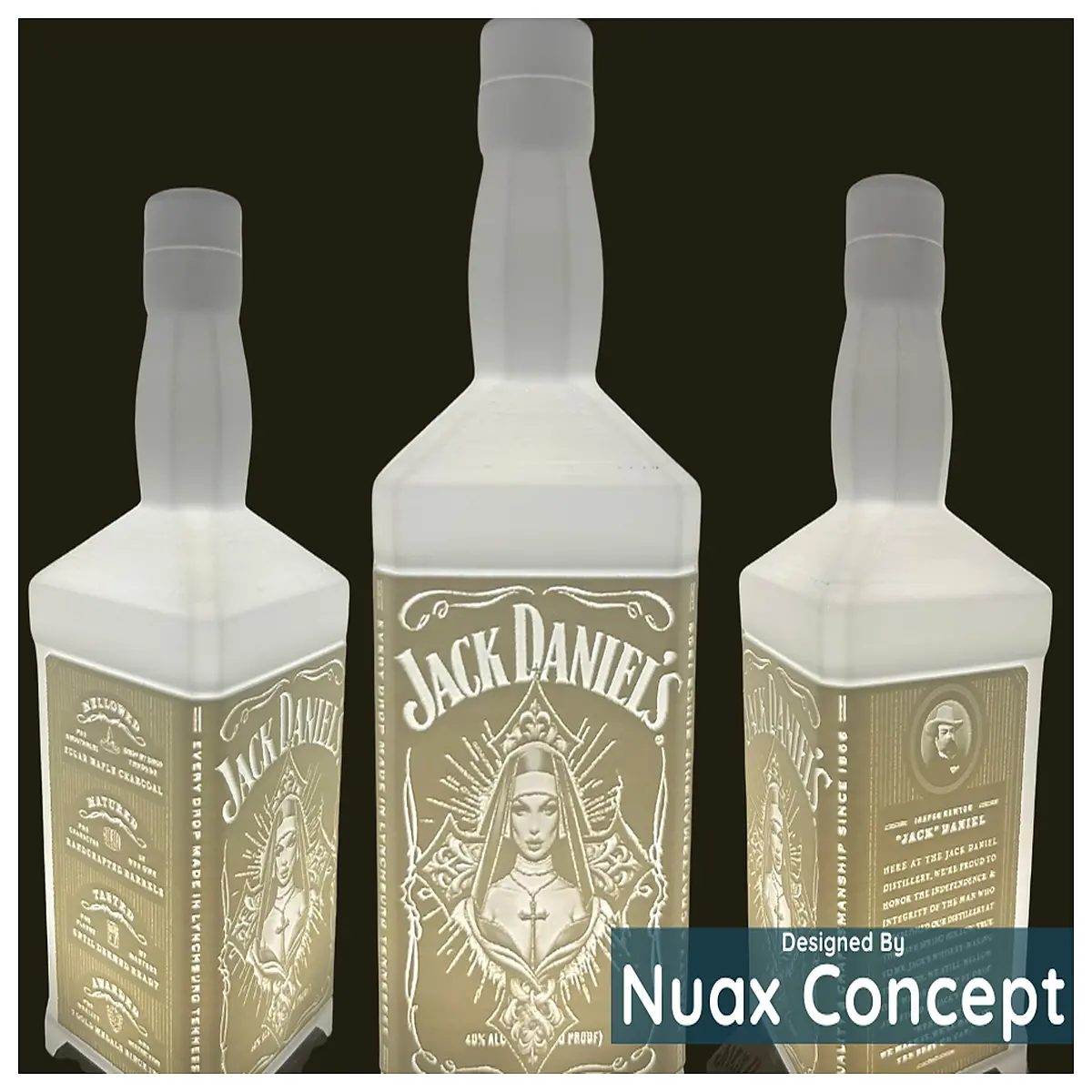 jack daniel s whiskey bottle stencil art ghost nun graffiti template for diy home decor painting and wall design