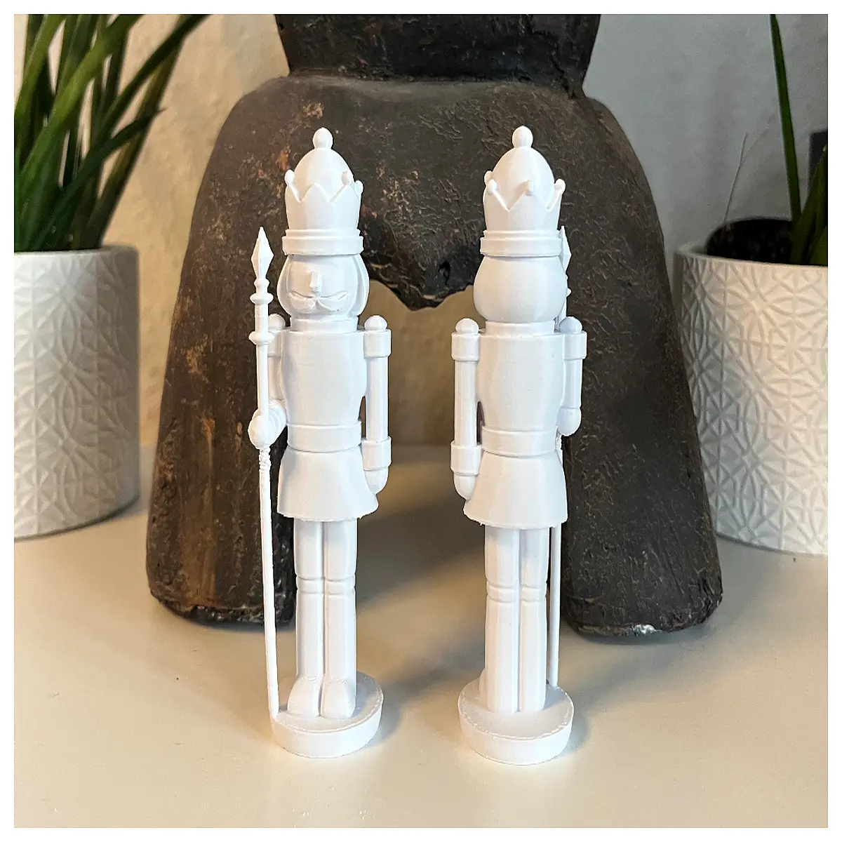 cute small nutcracker figurine holiday decor