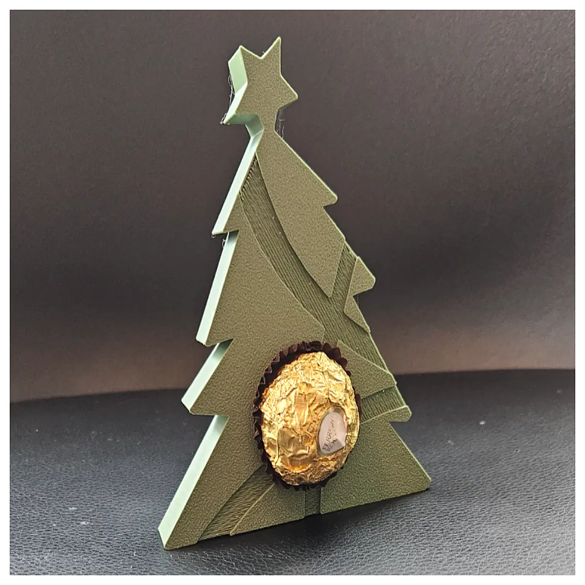 christmas tree shaped chocolate gift box holiday party favors festive gold foil wrapped nuts candy for xmas decor