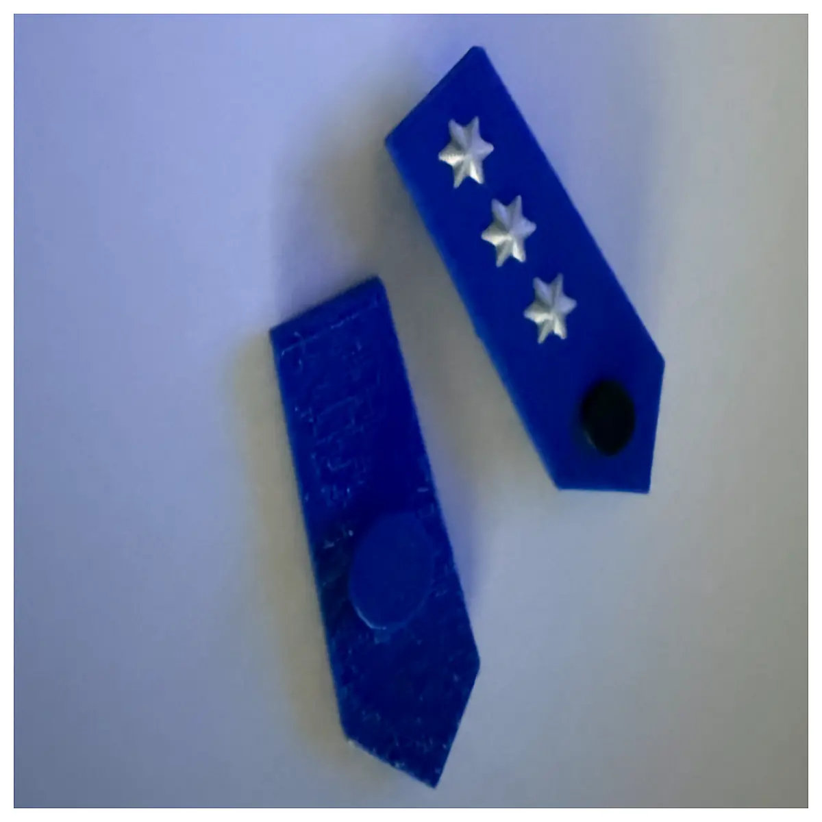 charms police chief shoulder epaulet pin badge accessories for clog shoes