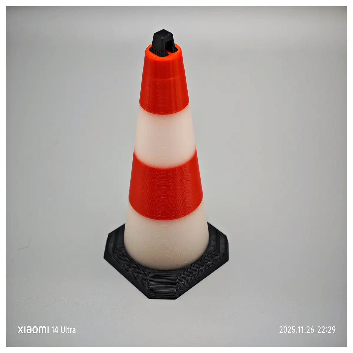 cute traffic cone keychain for bags mini road safety sign charm funny car accessory backpack pendant travel luggage tag