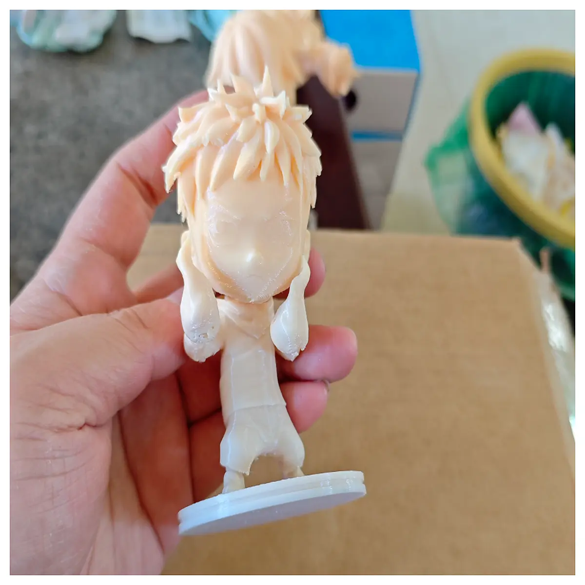yuji itadori figure collectible pre painted resin statue no assembly required for anime fans
