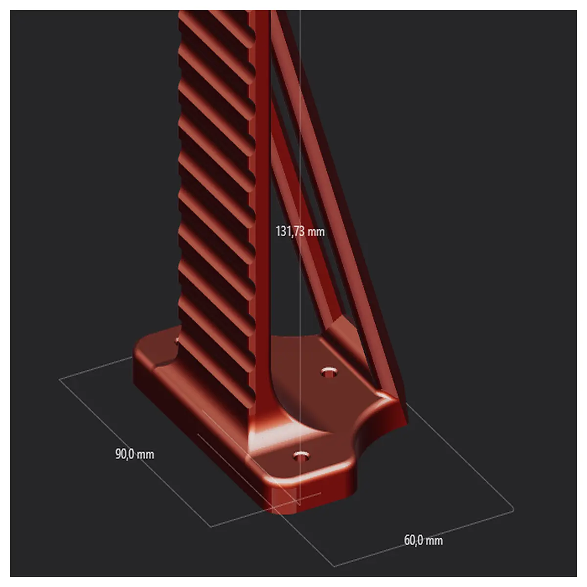 duty adjustable monitor arm mount with 130mm extension for dual screen setup ergonomic desk riser