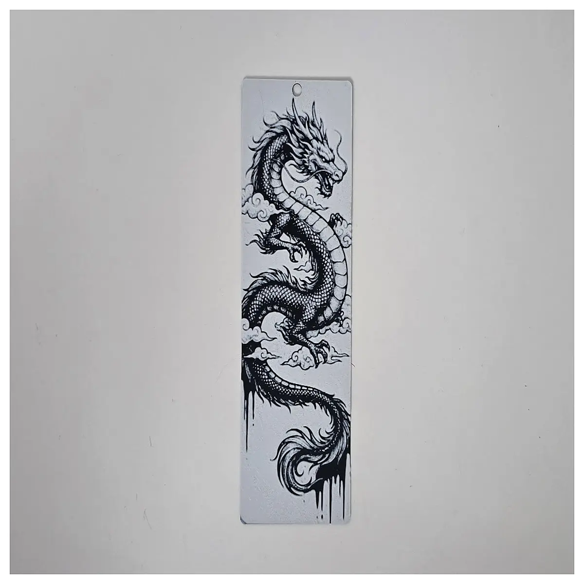 asian dragon metal bookmark for reading lovers vintage literary gift idea
