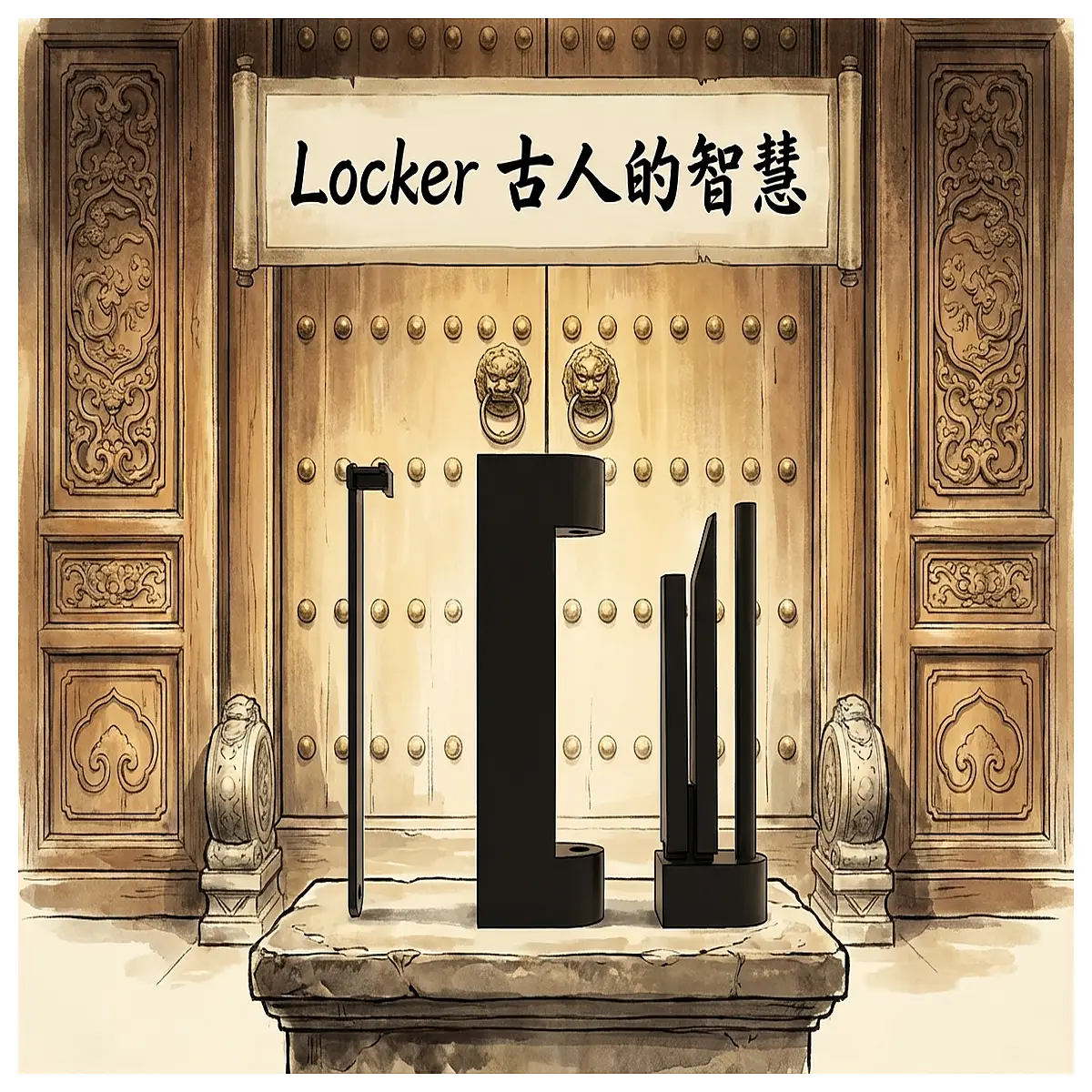 antique chinese puzzle box traditional mechanical brain teaser wooden riddle toy for adults