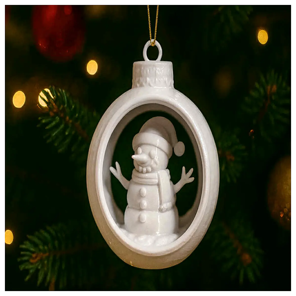 cute snowman christmas ornaments hanging decorations for tree holiday party favors