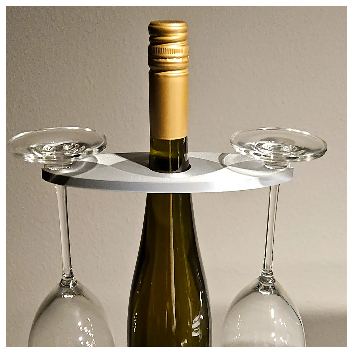 wine glass rack holder for bottles countertop organizer storage