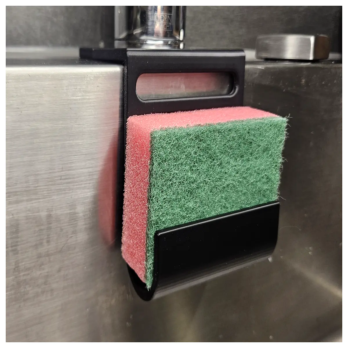 kitchen sponge holder organizer rack sink side storage caddy for soap dish