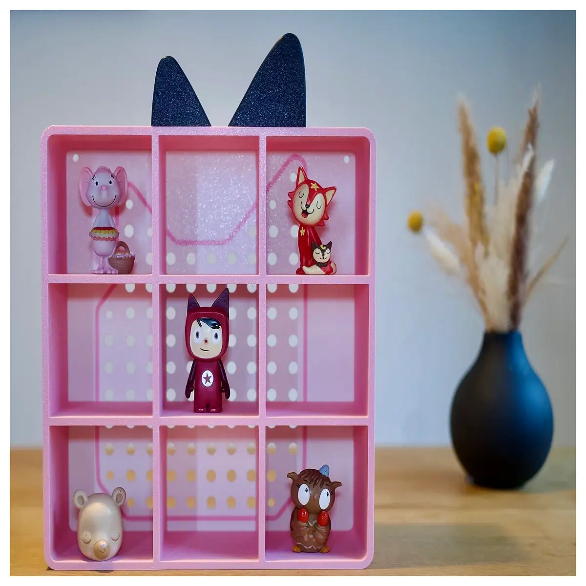 tonies shelf organizer for kids room storage dock holder