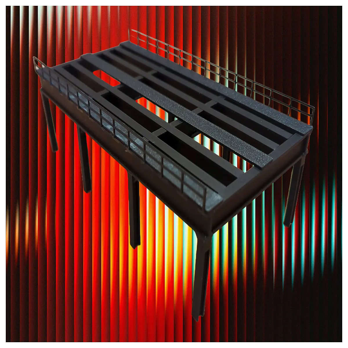 ho scale railway i beam bridge train layout scenery parts diy assembly plastic construction set