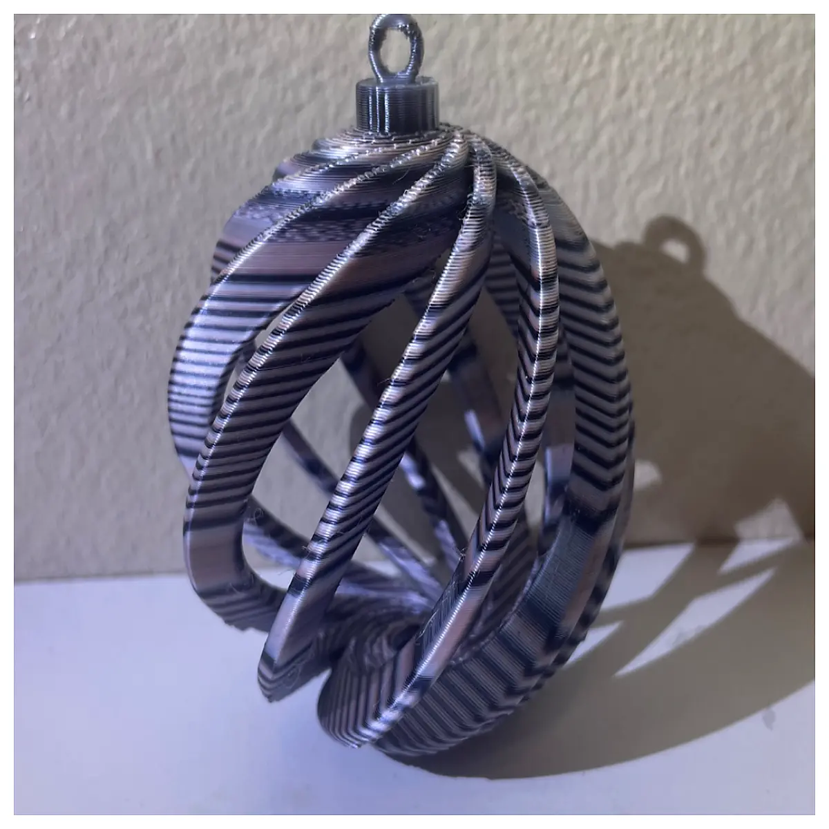 spiral hanging christmas decoration ornaments for tree wreath door holiday party