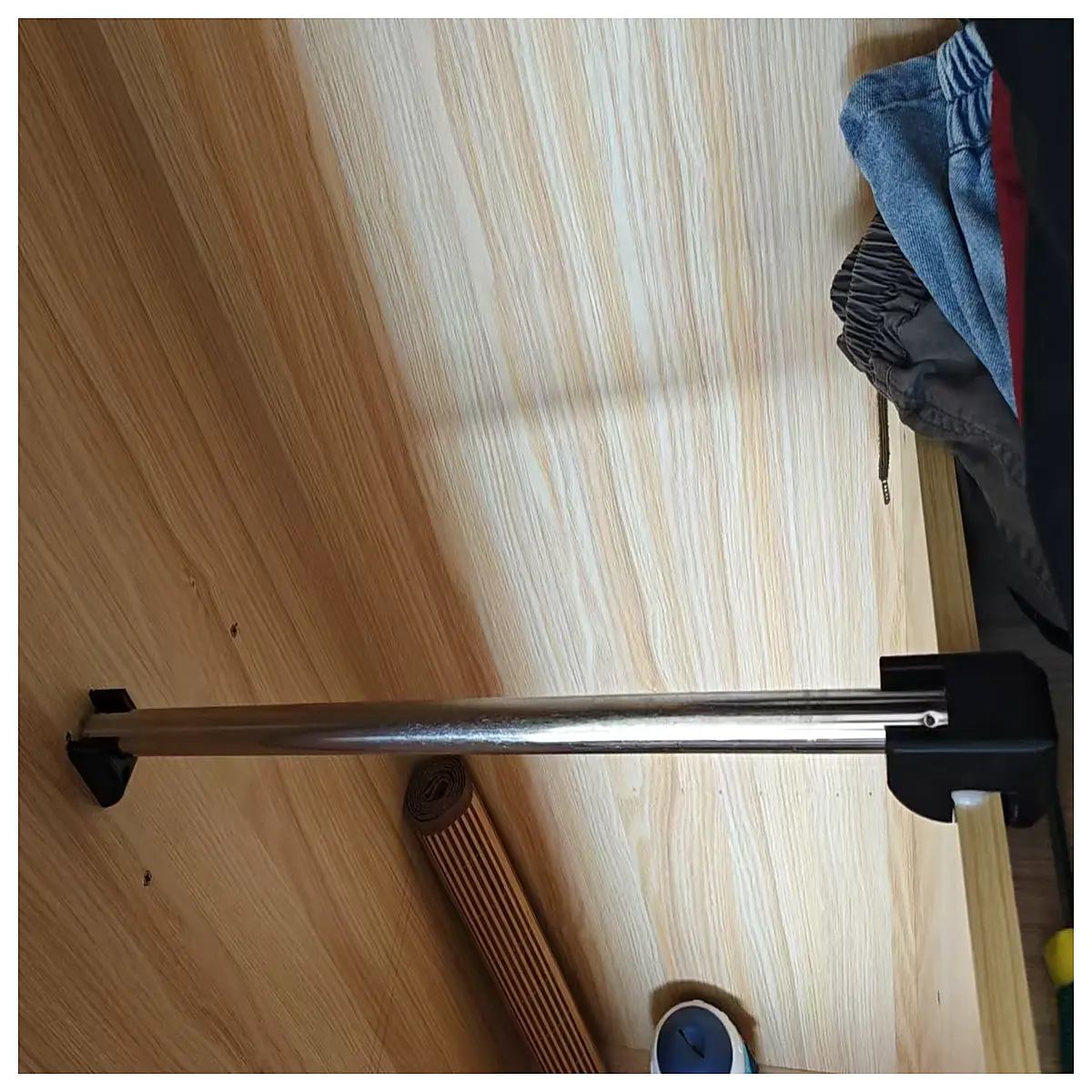 adjustable closet rod holder brackets for wardrobe shelving systems hanging rail support