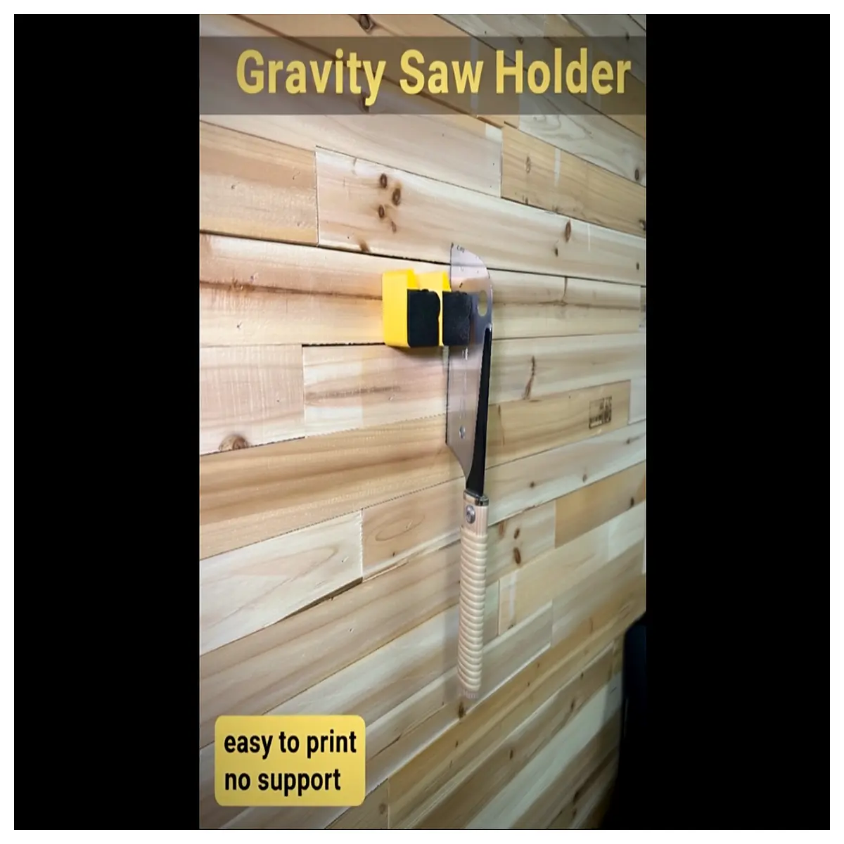 saw holder wall mount rack for chainsaw storage 123 with 4 slots duty wood workshop organizer