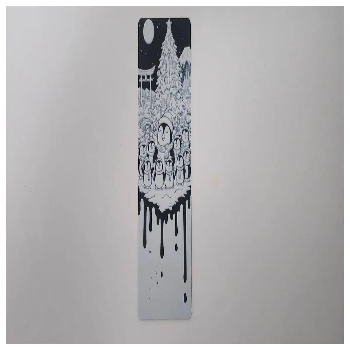 cute penguin family bookmarks for kids funny holiday reading gifts christmas book markers for students
