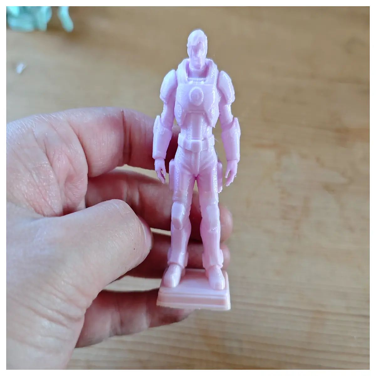 printed mechanical robot figurine diy for men beginners collectible desk toy gift