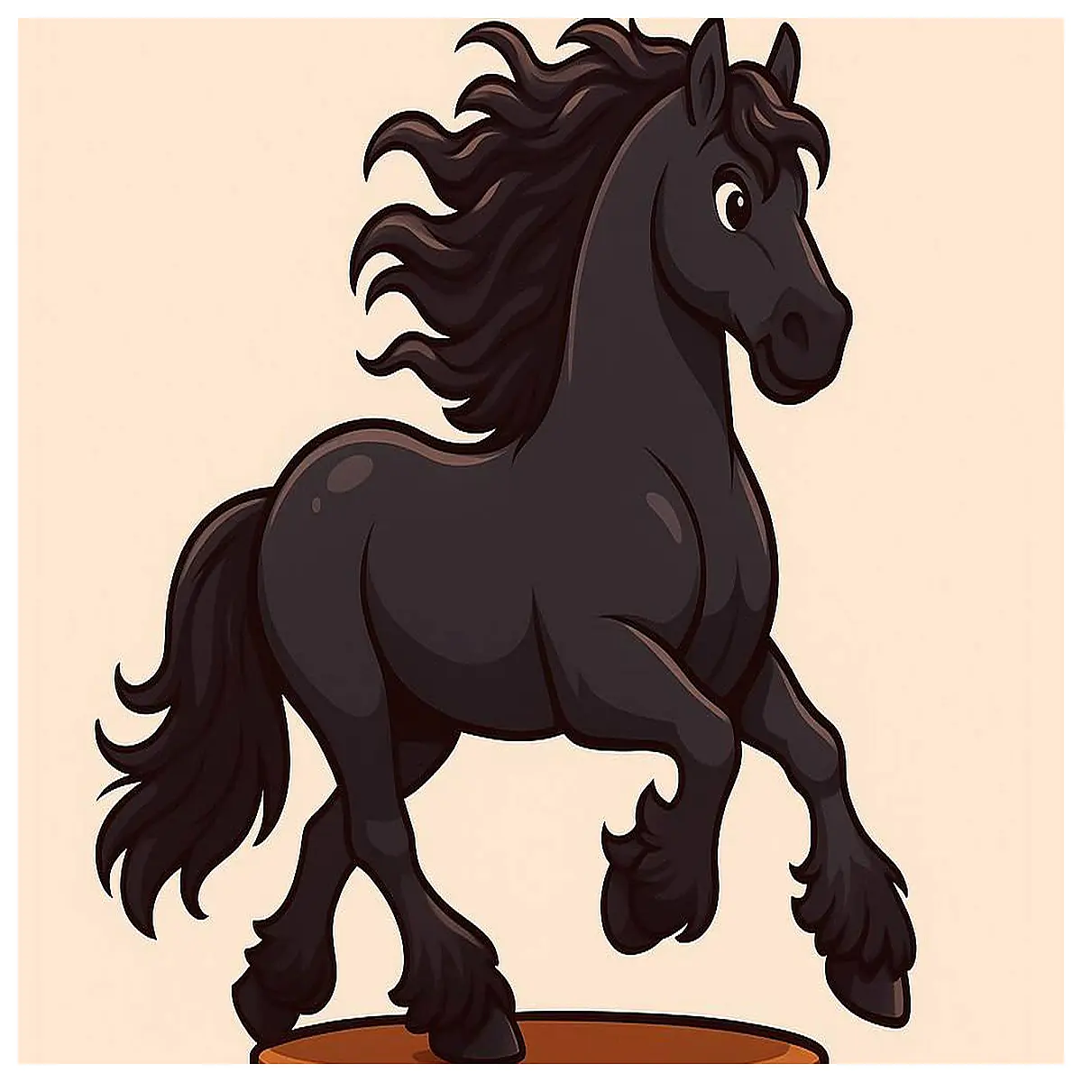 realistic horse statue for garden decor large animal figurine outdoor yard ornament plastic toy for kids playset