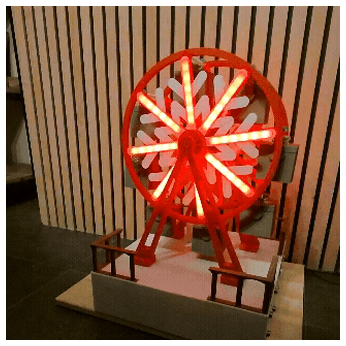 metal ferris wheel advent calendar 2024 rotating countdown clock for home decor christmas window ornament