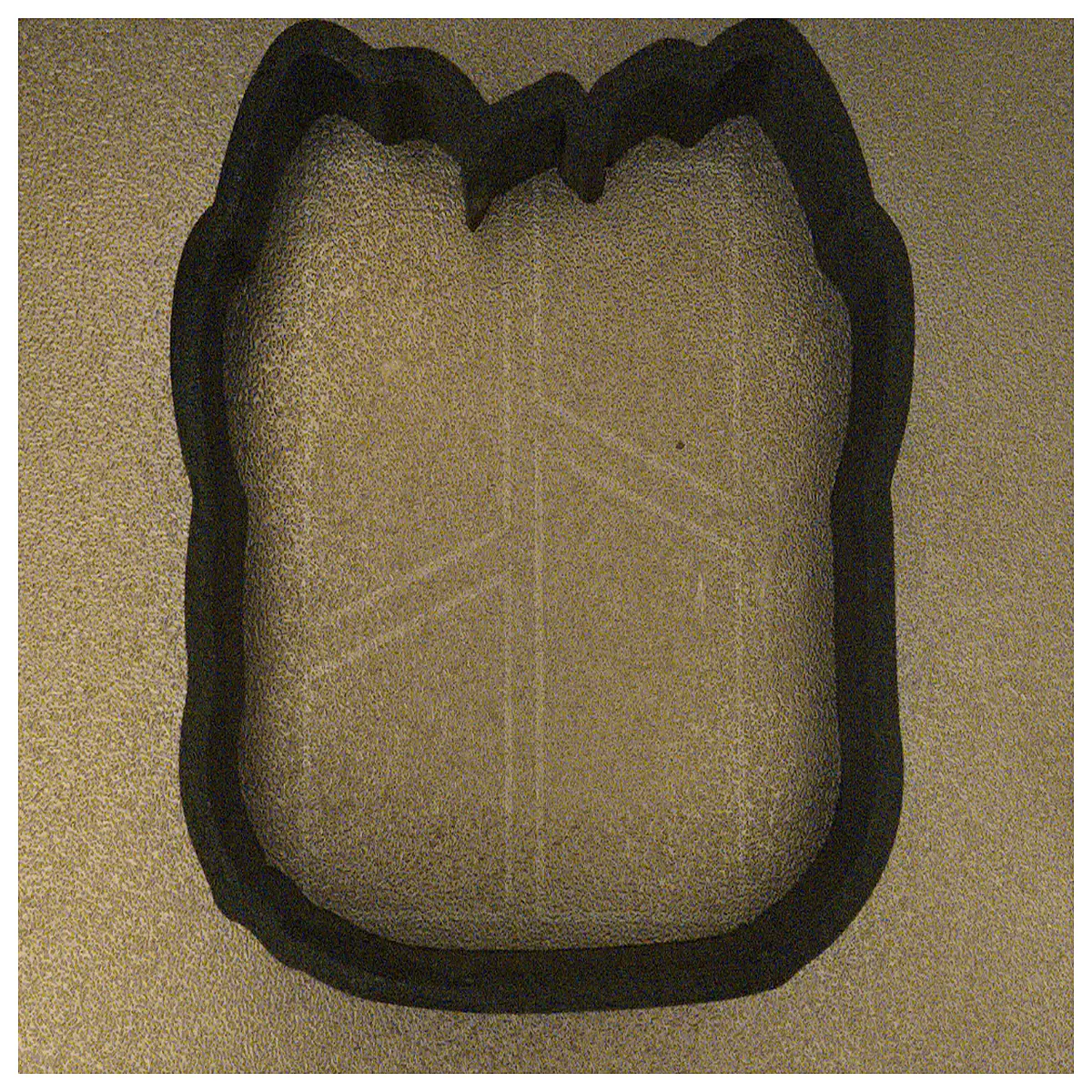 reindeer head cookie cutter stainless steel holiday baking stamp xmas reindeer for fondant icing pastry