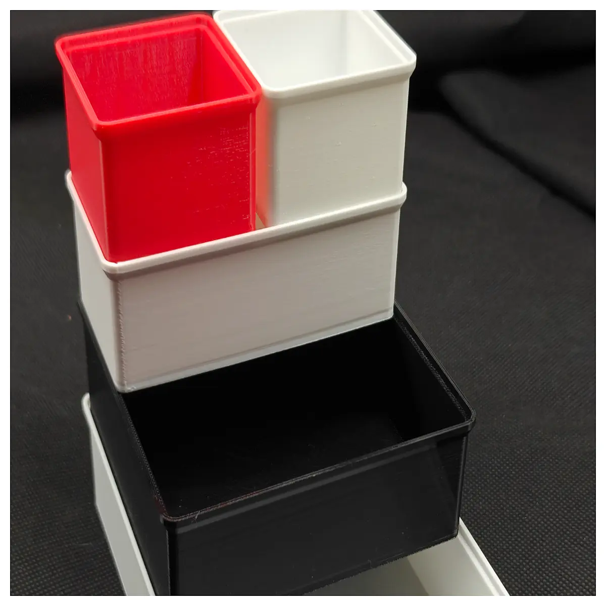 stackable storage bins with lids plastic organizer for closet pantry nursery toys clothes space saving containers