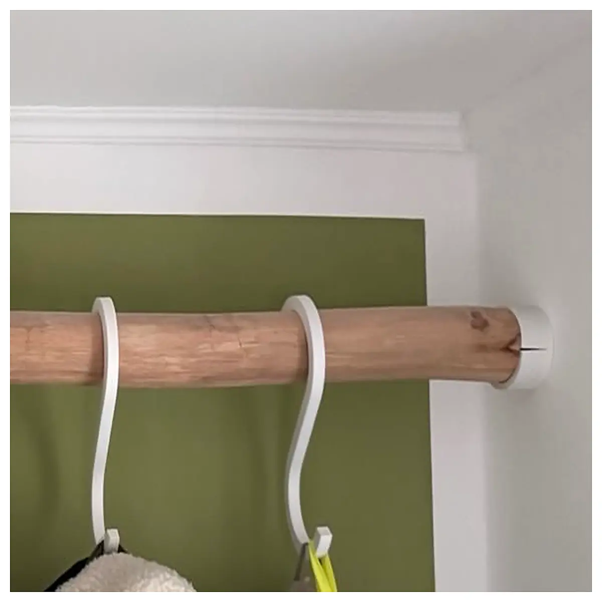 solid wood coat rack with hooks for hallway entryway standing floor hat organizer