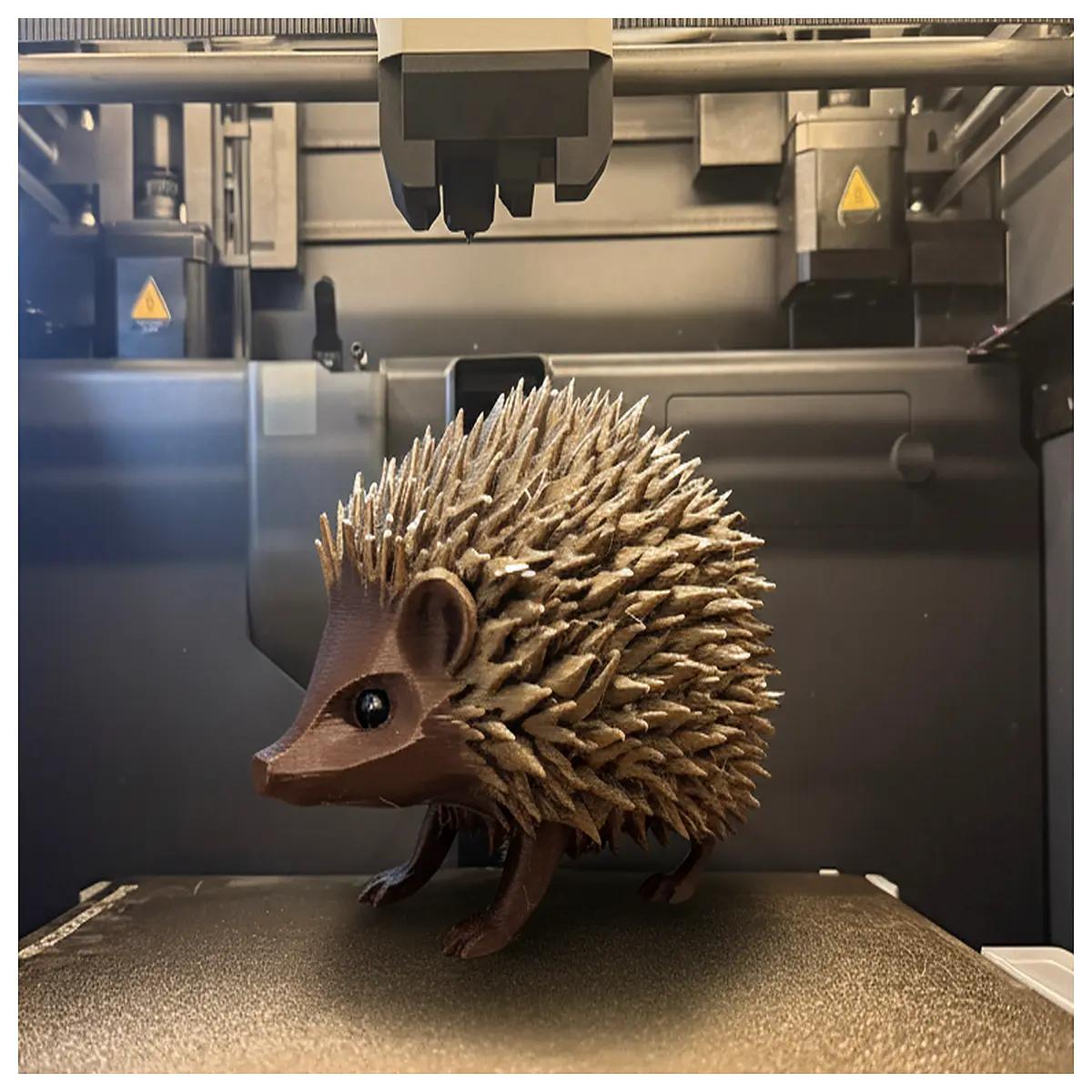 low poly hedgehog figurine geometric animal statue modern desk decor polygonal art toy minimalist home ornament