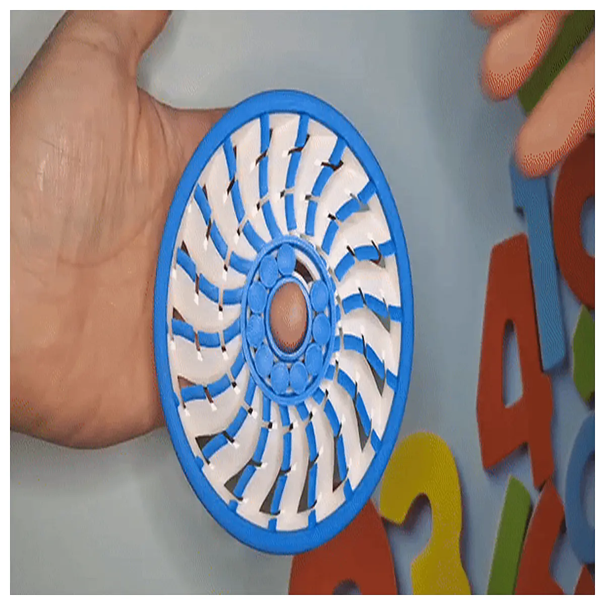 printed engine stress relief toy fidget gadget for adults anxiety relief desk ornament