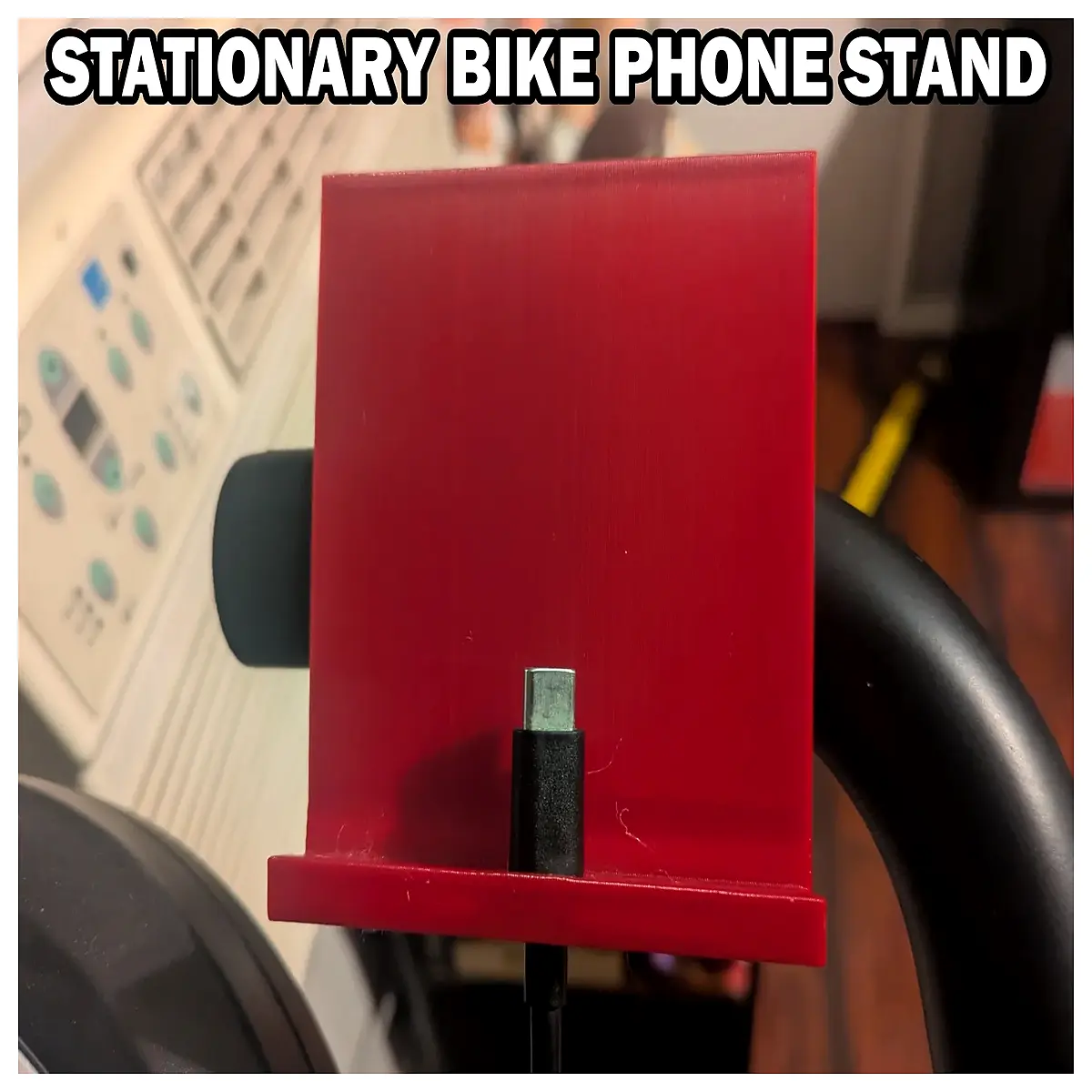 exercise bike phone holder mount for spinning cycling workout gym fitness app tracking