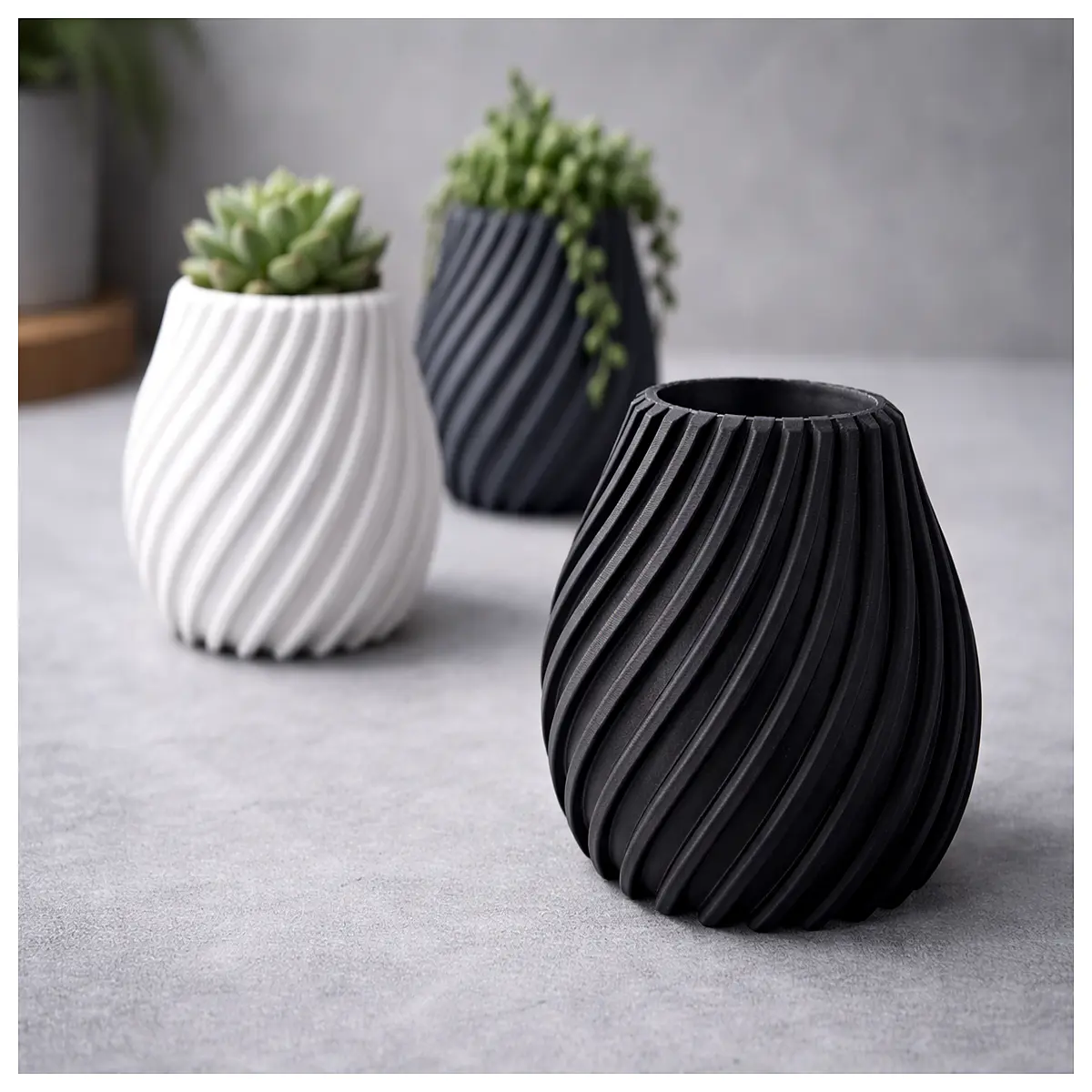 mini plant pots for succulents cacti indoor desktop small flower containers plastic ceramic decorative nursery seedling trays