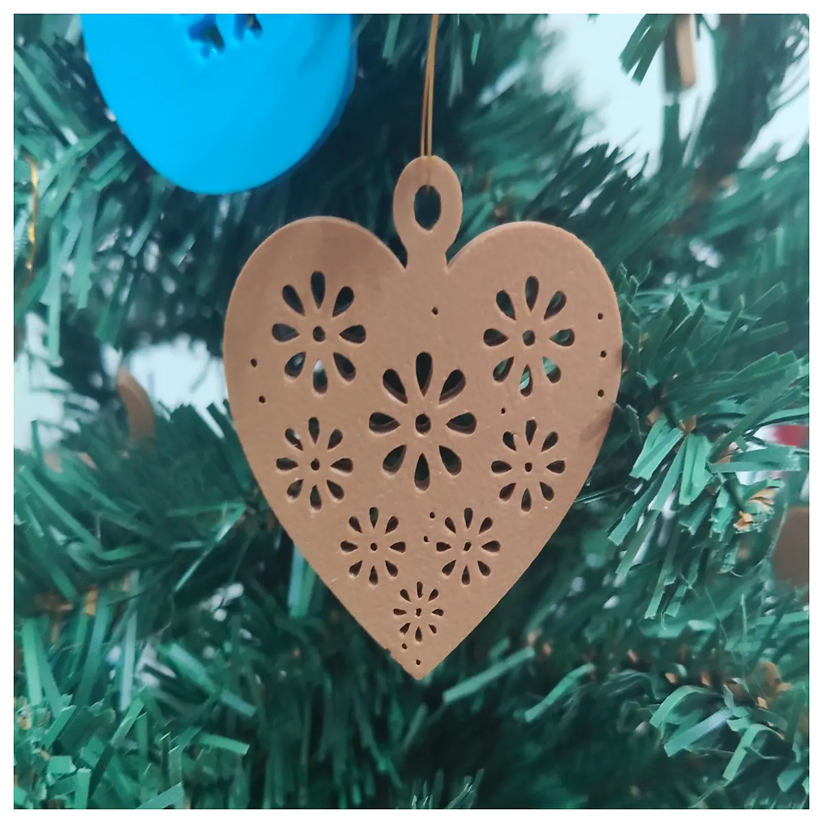 wooden ornaments for christmas tree carved holiday decor gifts rustic xmas decorations