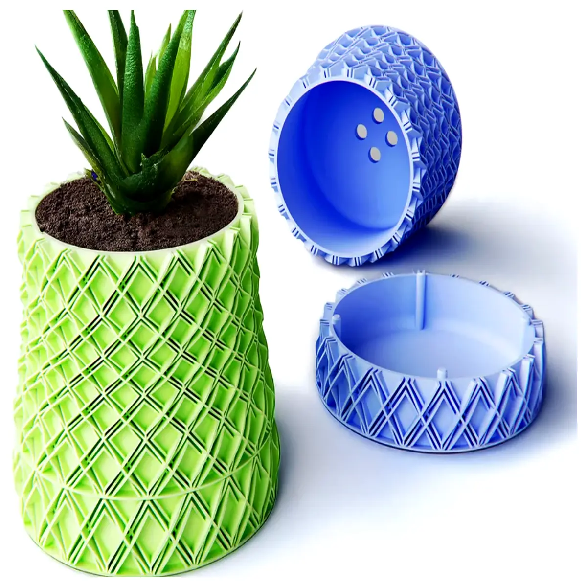 modern ceramic plant pots with drainage holes for indoor succulents and cacti decorative flower containers for home garden decor