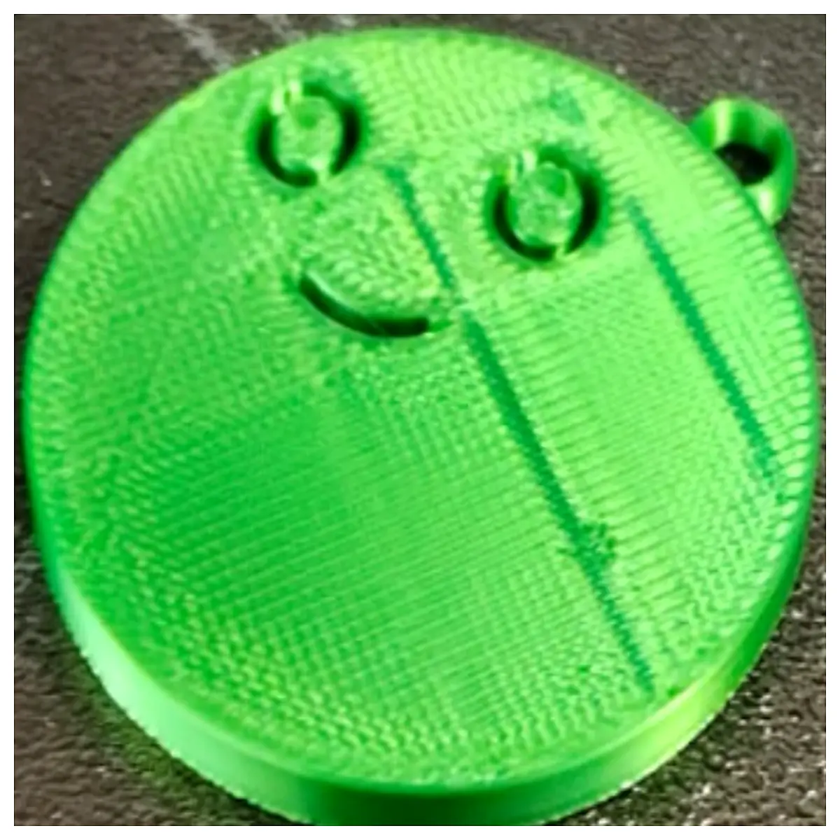 cute smiling face keychain for bags funny cartoon character key ring accessory happy mood friends and kids