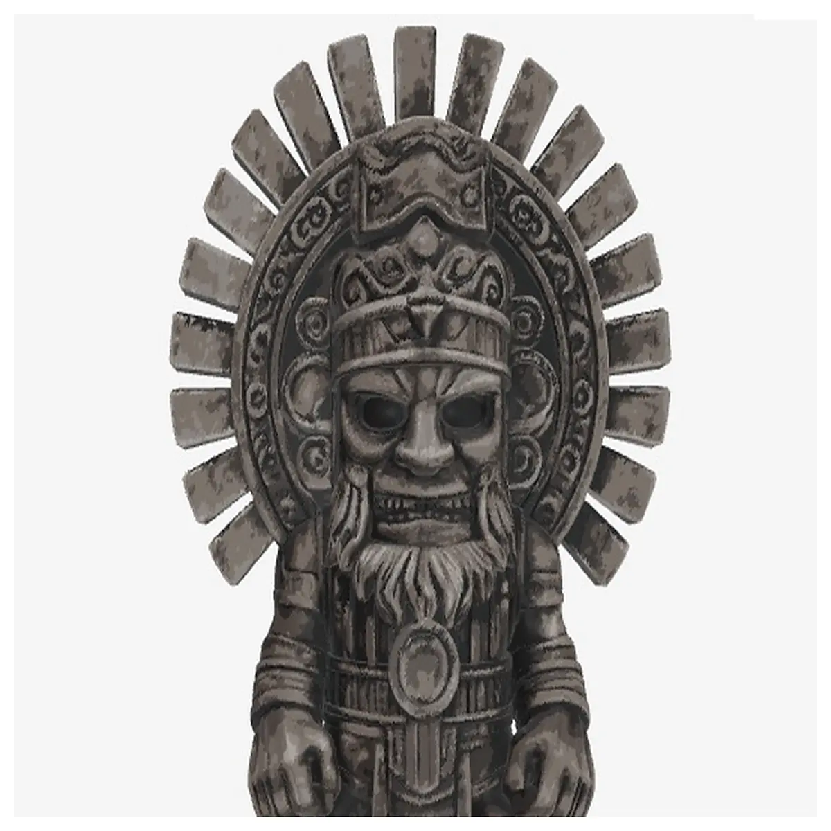 tribal spirit mask wall art ancient ancestor totem decor native american style home decoration ethnic cultural artifact