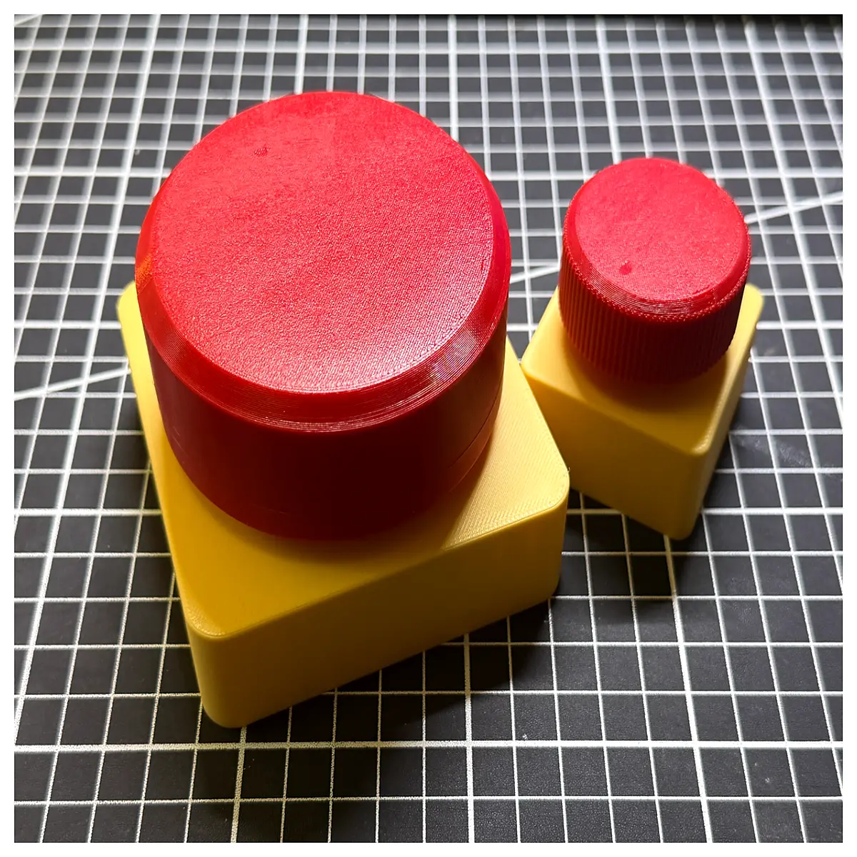 big red fidget button stress relief toy squeeze popper anti anxiety sensory gadget for adults kids desk