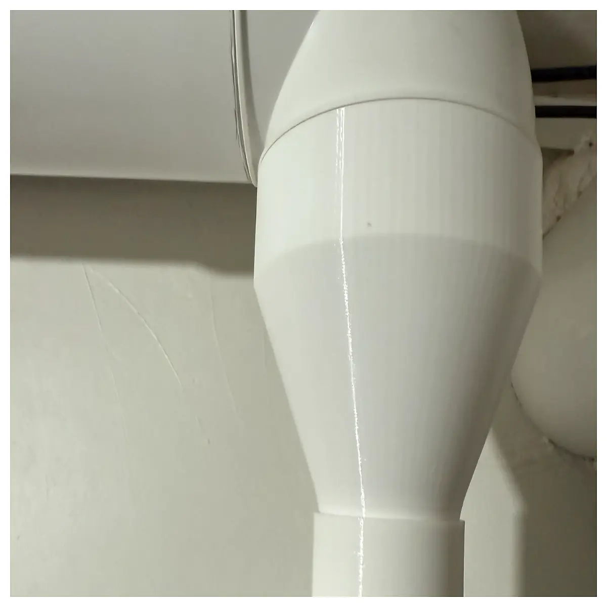 100mm to 50mm duct reducer vent adapter for dryer exhaust hvac air circulation system flexible hose connector