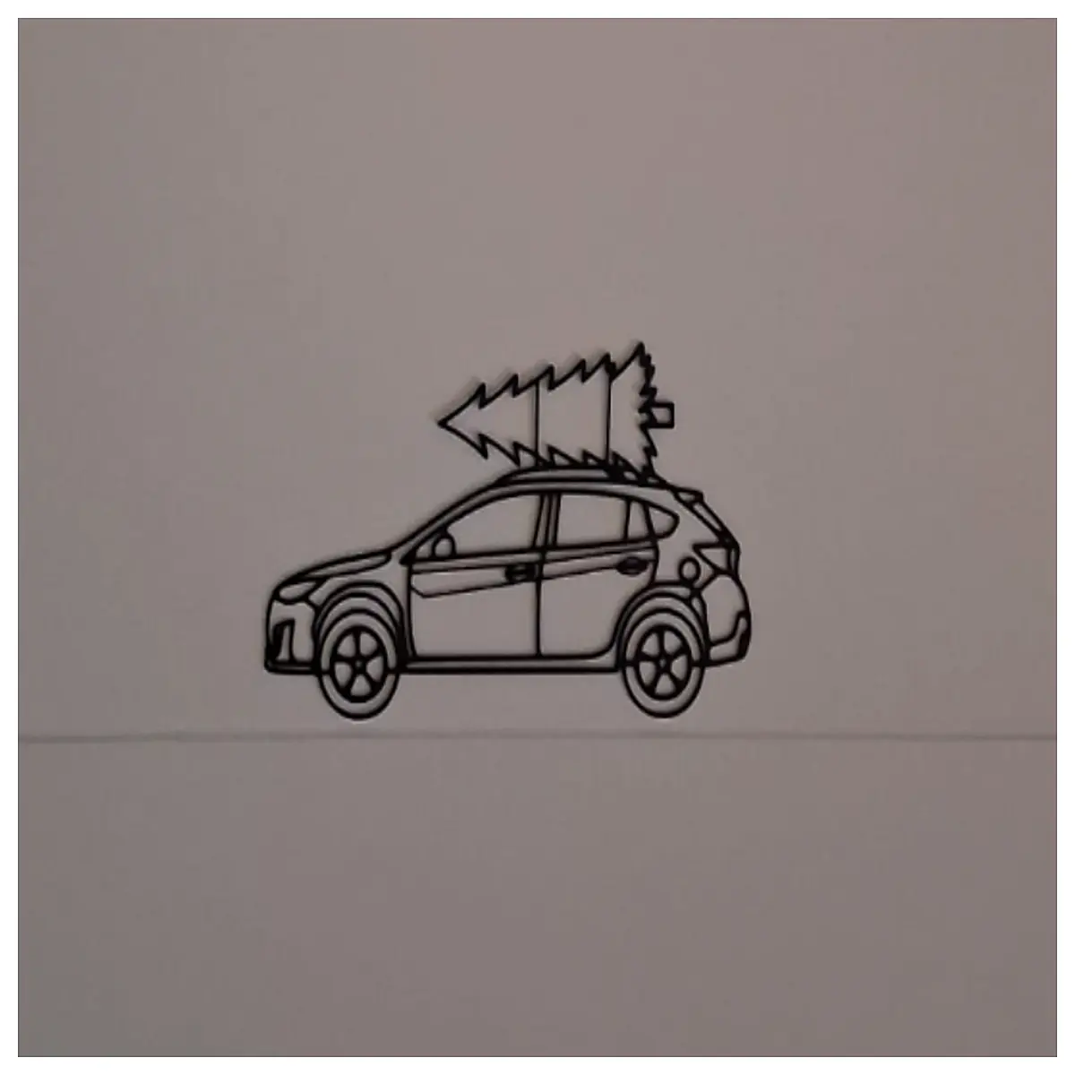 car christmas tree decoration festive automotive decor holiday auto styling accessories