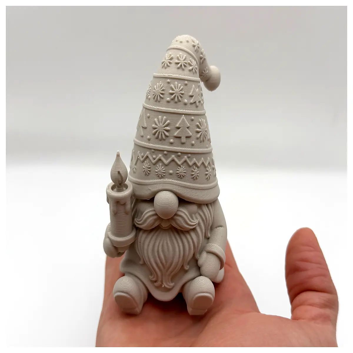 christmas gnome candles for home decor festive holiday table centerpieces whimsical winter wonderland candle holders