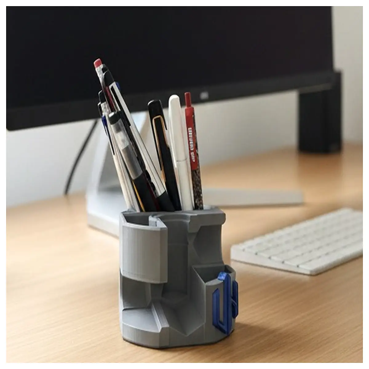 hydraulic pen holder test block for industrial quality control and calibration