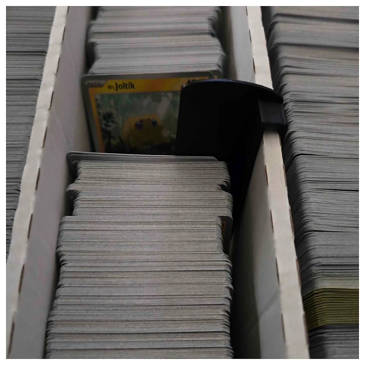 bulk trading card dividers roll end strips for binder organization