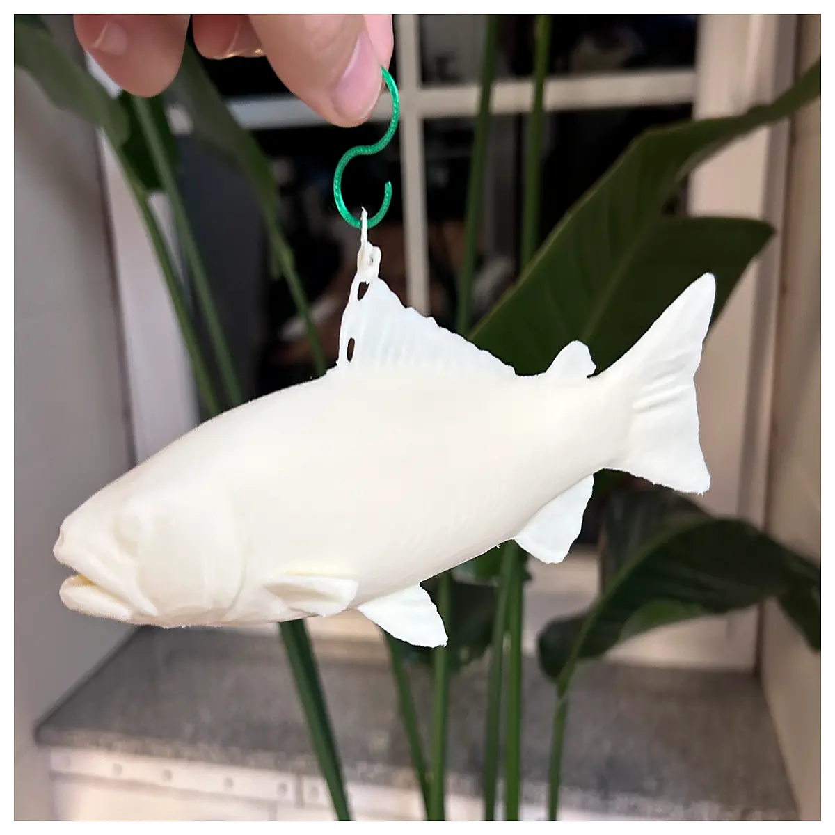 cute fish keychain for bags small pendant charm christmas tree hanging ornament gift
