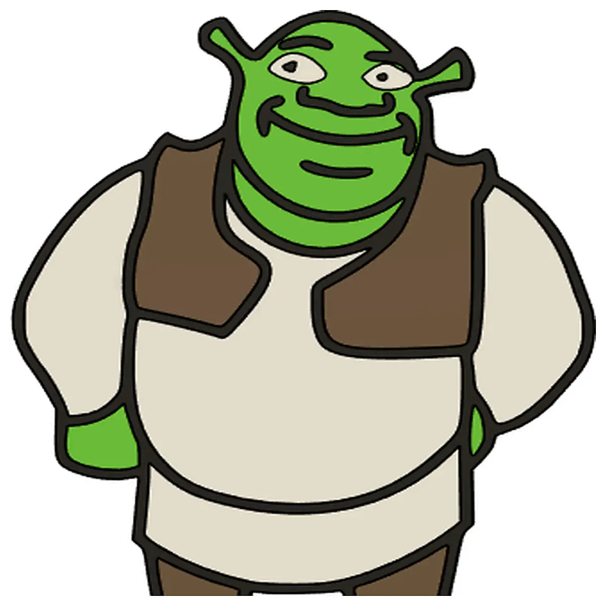 cake topper fondant figures ogre party decorations birthday