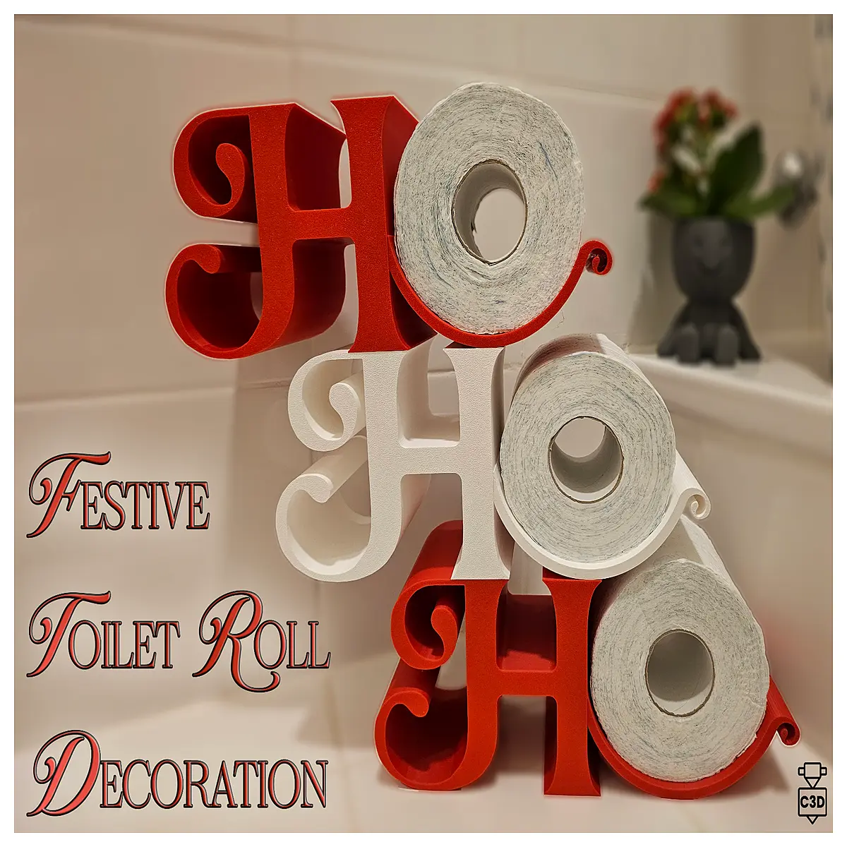 ho ho holder toilet paper roll dispenser bathroom storage organizer rack mount