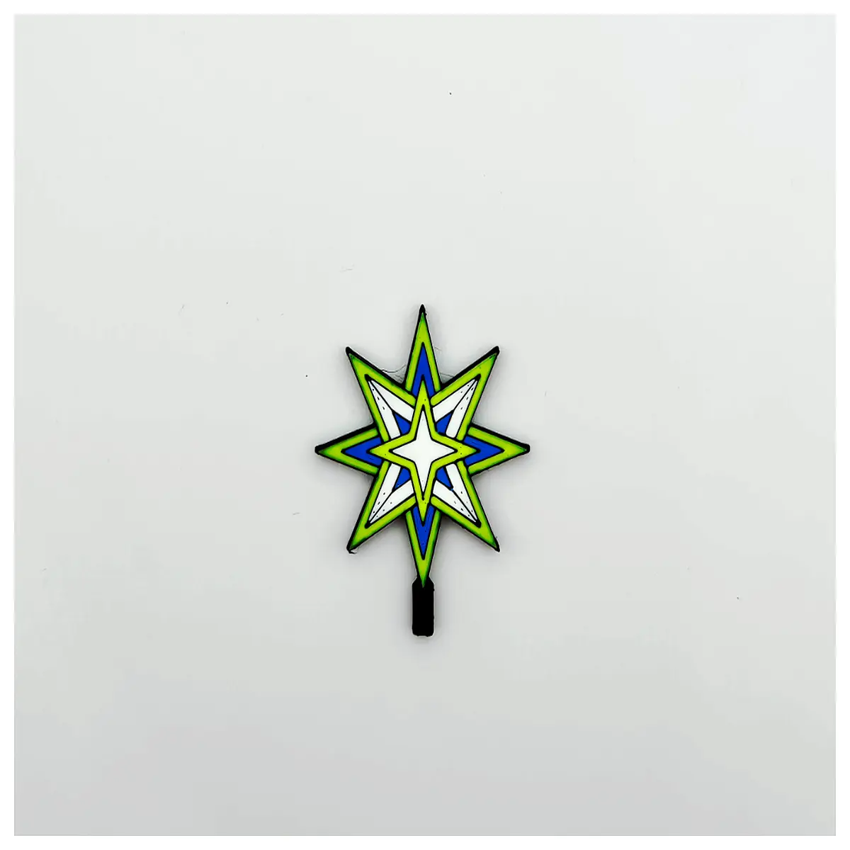 advent wreath star topper diy wooden nativity scene decoration christmas tree ornament holiday craft supplies