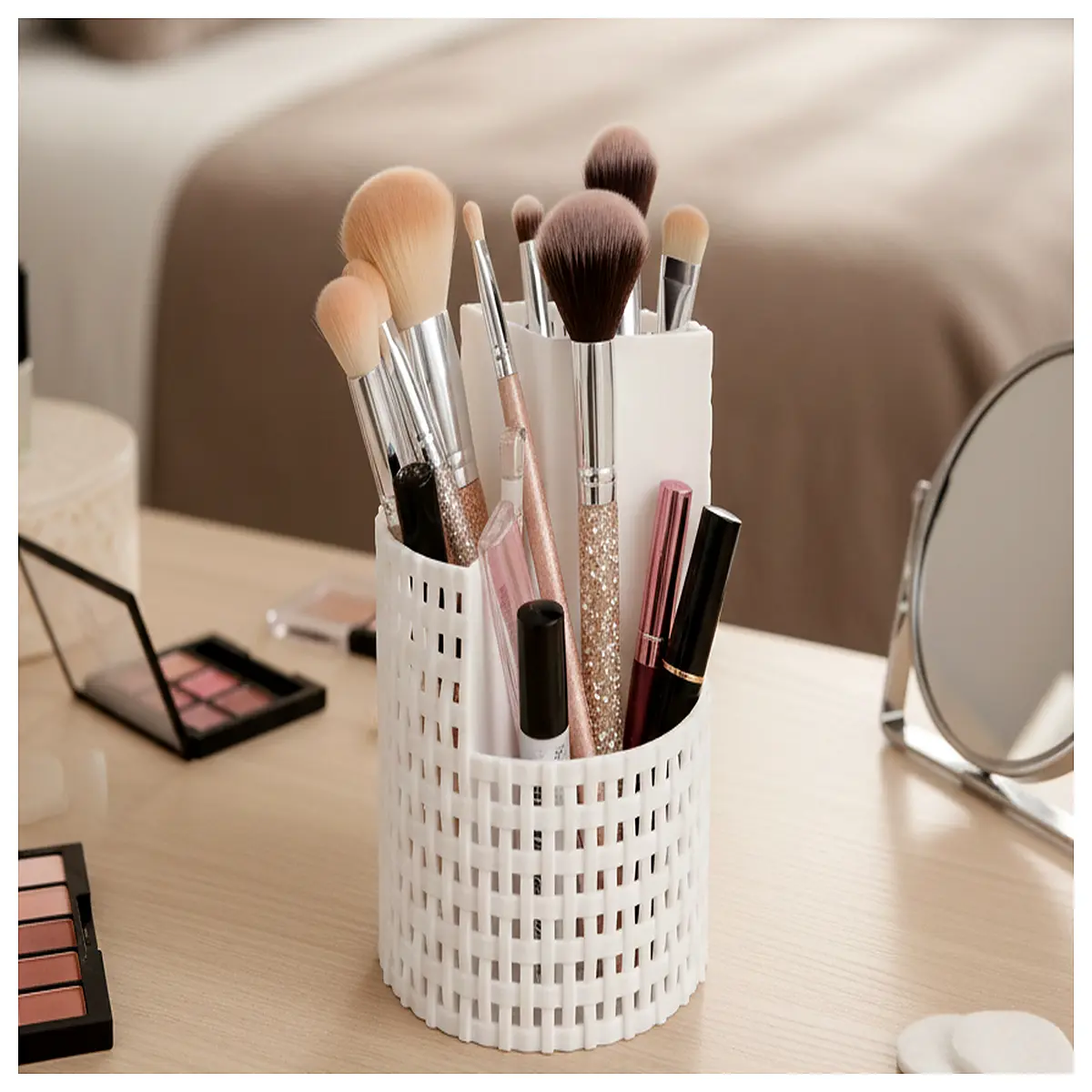 woven storage basket organizer for closet shelves home decor
