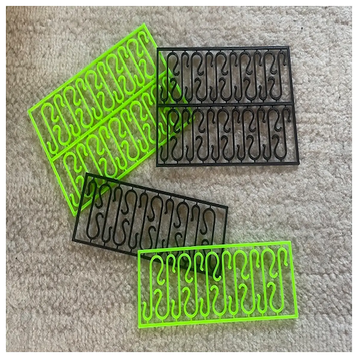 christmas tree hook clips plastic ornament hangers for baubles lights garland organizer accessories bulk pack
