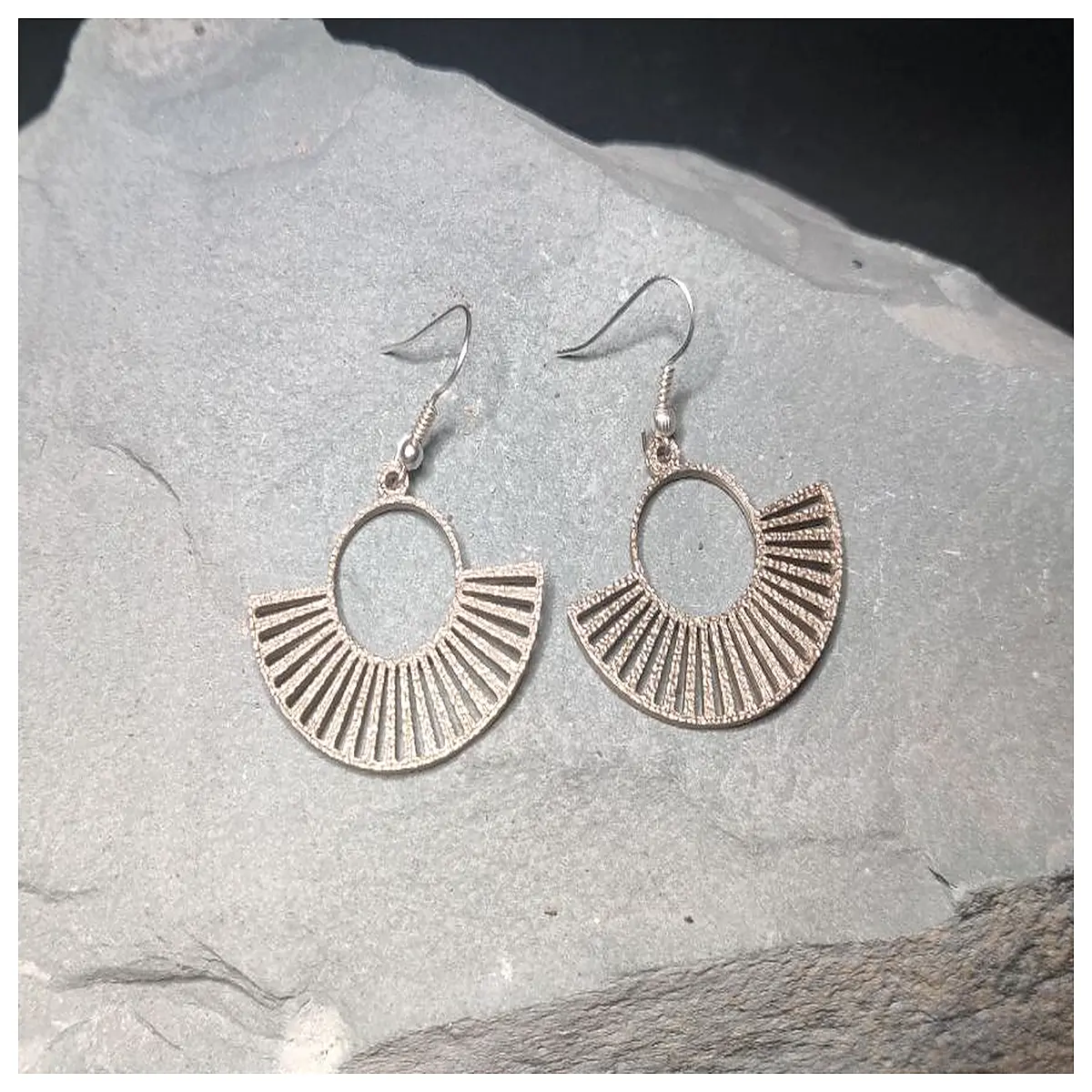 shiny crescent moon hoop earrings for women elegant curved arc dangle jewelry shiny metallic ear cuffs fashion accessories